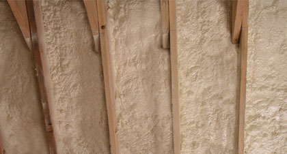 closed-cell spray foam for Stuart applications